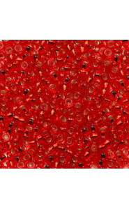 Miyuki rocailles Perlen 11/0 - Silverlined ruby 11-11